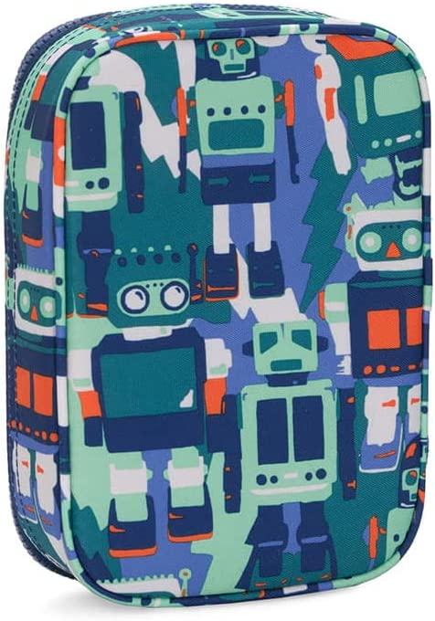 Estojo 100 Pens Robot Camo Blue Kipling