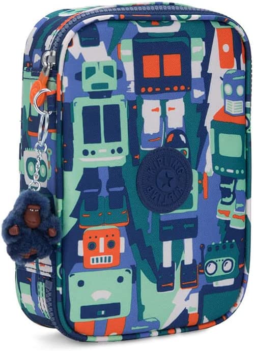 Estojo 100 Pens Robot Camo Blue Kipling
