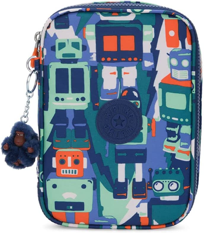 Estojo 100 Pens Robot Camo Blue Kipling