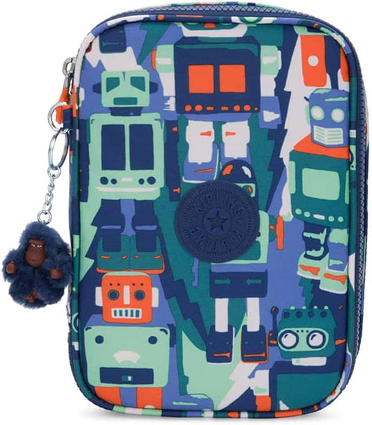 Estojo 100 Pens Robot Camo Blue Kipling