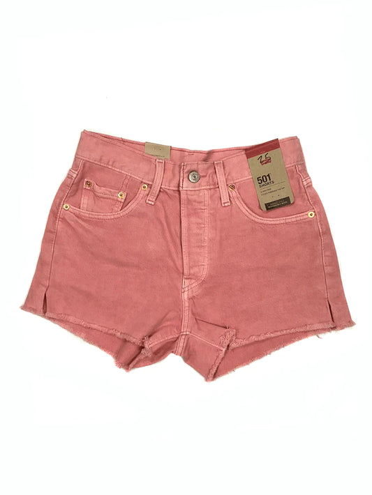 Short Feminino Levis 501 Rosa Médio 563270329