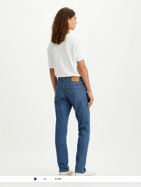 Calça Masculina Jeans Levis 045115538