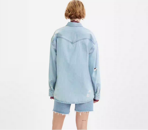 Camisa Feminina Jeans Collor Levis A33640011
