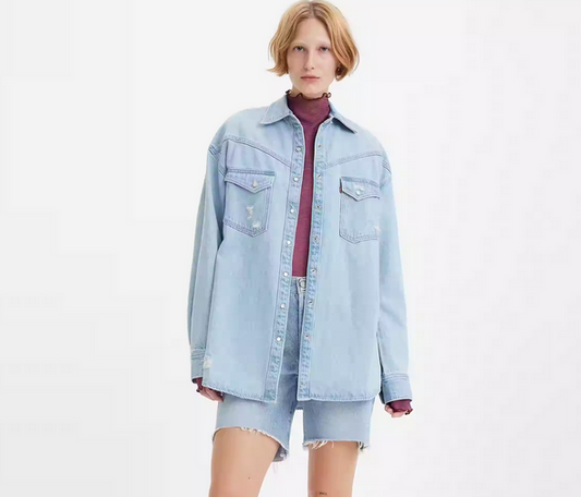 Camisa Feminina Jeans Collor Levis A33640011